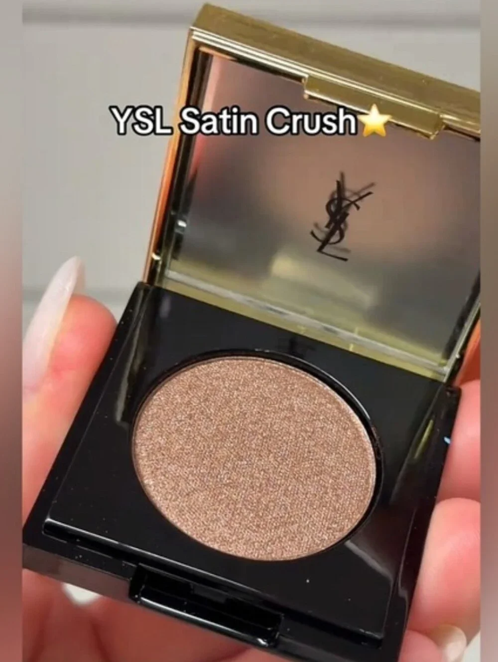🧚♀️N°2 EXCESSIVE BROWN YSL Satin Crush Satin Glow Eyeshadow NWT